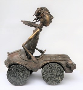 MAREK CZARNECKI / RZEŹBA / SAMCHODZIK