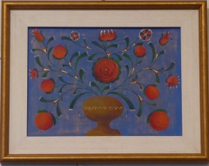 LENA SUBOTA / OBRAZ / BUKIET KWIATÓW