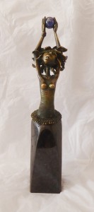 MAREK CZARNECKI / RZEŹBA/ TANCERKA Z PIŁKĄ