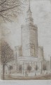 felicja potynska-palac kultury i nauki,1955 rok,grafika dla kolekcjonerów,widoki warszawy,galeria sztuki Bellotto Warszawa.JPG
