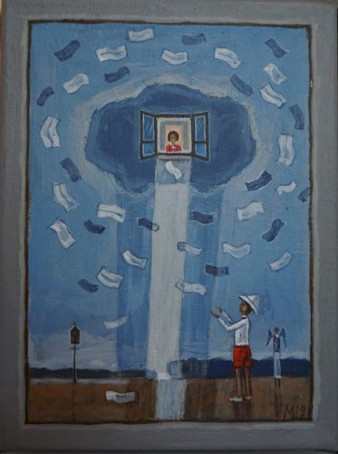 Mikołaj Malesza_Anielskie listy_obraz _Galeria sztuki Bellotto Warszawa.JPG