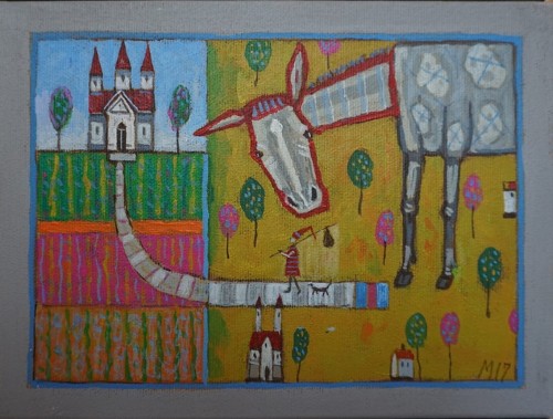 Mikołaj Malesza_Powrót do domu_obraz _Galeria sztuki Bellotto Warszawa.JPG