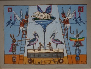 MIKOŁAJ MALESZA / OBRAZ / TEATRZYK