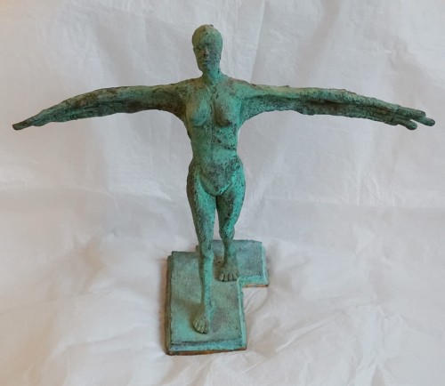 Adam Kuba Matejkowski_Uskrzydlona_rzezba z brazu_galeria sztuki Bellotto Warszawa.JPG