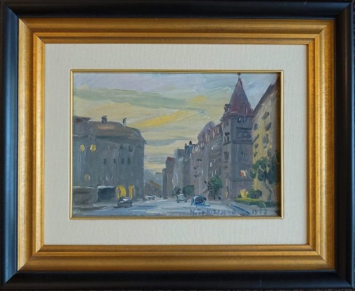 Włodzimierz Zakrzewski_1958 rok_Monachium_Obraz dla kolekcjonerów.JPG
