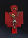 STANISŁAW BRACH / RZEŹBA/ KRZYŻ CZERWONY