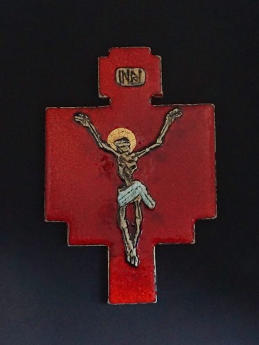 Stanisław Brach_Ceramika_Krzyż czerwony_2021.JPG