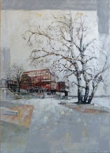 Alicja Pochopień Kuzniarz_Warszawa_ 70x50 _2020r_widoki Warszawy_obraz do salonu_galeria sztuki Bellotto Warszawa d.JPG