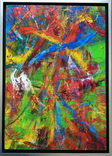 Waldemar Stach_Ptaki _Abstrakcja_olej na płótnie_obraz do salonu_galeria sztuki Bellotto Warszwa.JPG