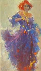 ANATOL MARTYNIUK / OBRAZ / TANCERKA I