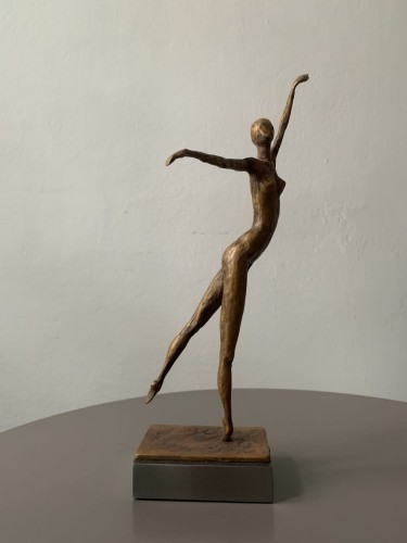 Monika Osiecka_Akt Balet_rzezba z brazu_galeria sztuki Bellotto Warszawa.jpg