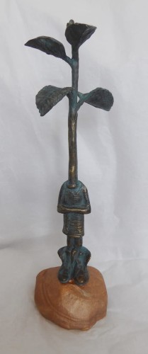 marek czarnecki,drzewo,rzezba z brazu,galeria sztuki bellotto warszawa.JPG