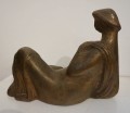 Kazimierz Zielinski_Leżąca_sztuka xx wieku_rzezba dla kolekcjonerów_tył rzezby_galeria sztuki Bellotto Warszawa a.JPG