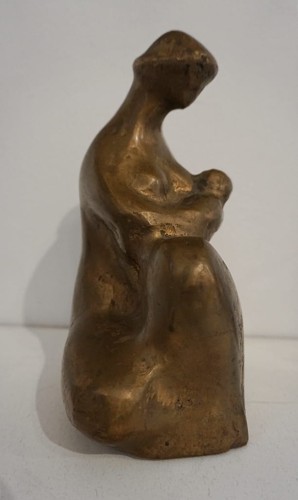 Kazimierz Zielinski_Kobieta z dzieckiem_sztuka xx wieku_rzezba dla kolekcjonerów_galeria sztuki Bellotto Warszawa a.JPG