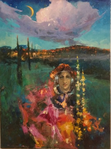 Anatol Martyniuk_Dziewanna_olej na płótnie_73 x 54 cm _2022 rok_galeria sztuki Bellotto Warszawa-crop.jpg