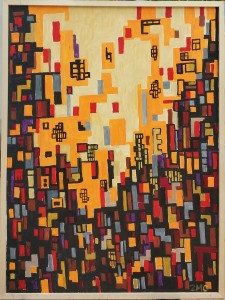 ZOFIA MATUSZCZYK - CYGAŃSKA / OBRAZ / MIASTO II