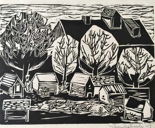 Jadwiga Dąbrowska Fronk_grafika_sztuka XX wieku_drzeworyt_galeria sztuki Bellotto Warszawa.jpg