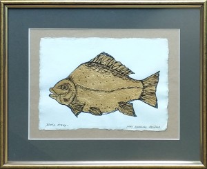 ANNA ZALEWSKA-FALIŃSKA / OBRAZ / ZŁOTA RYBKA