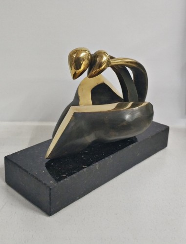 Leon Gruzd_rzezba z brązu_Kochankkowie_Galeria sztuki Bellotto Warszawa.jpg