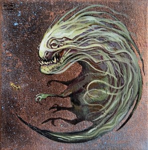 ANTONI KUŹNIARZ / OBRAZ/ HAIR DRAGON