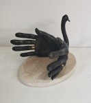 KRZYSZTOF KIZLICH / RZEŹBA / Łabędź