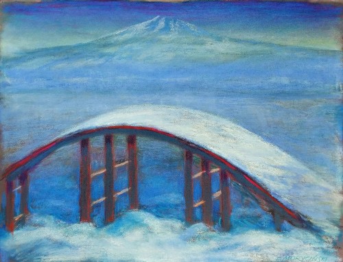 Grzegorz Morycinski_Góra Fuji_pastel_galeria sztuki Bellotto Warszawa.jpg