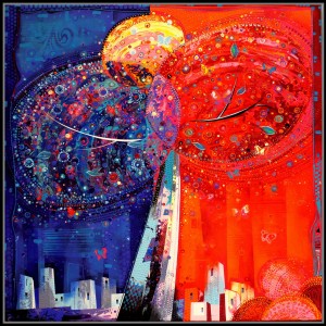 MARIUS ZABINSKI / OBRAZ / TREE OF LIFE