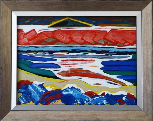 Edita Vlaović Dominik_Cykl Adriatic Sea_30 x 40 cm _2023 rok_galeria sztuki Bellotto Warszawa.JPG