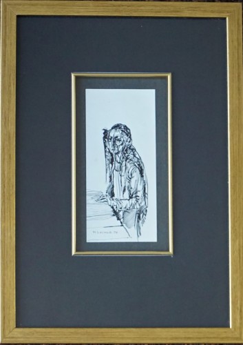 Maciej Lachur_Dawidek_judaica_lata 70 XX wieku_galeria sztuki Bellotto Warszawa.JPG