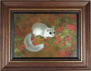 EWA LASEK / OBRAZ / POPIELICA - WIECZÓR