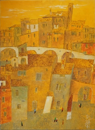 Ryszard Zając_Architektura_65x48-2000_sztuka XX wieku_galeria sztuki Bellotto Warszawa.jpg