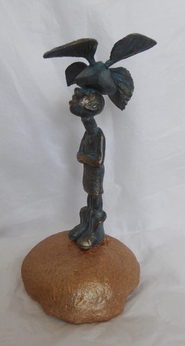 marek czarnecki,palma,rzezba z brazu,galeria sztuki bellotto warszawa.JPG