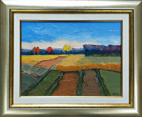 Krzysztof Raczyński Krzyr_Pejzaż jesienny_pejzaż polski_galeria sztuki Bellotto Warszawa.jpg