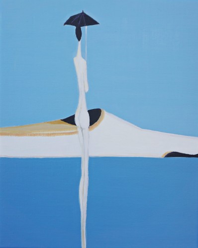 Zbigniew Nowosadzki_Biała wyspa_2023 rok_50x 40 cm_galeria sztuki Bellotto Warszawa.JPG