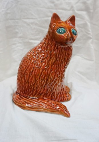 Magdalena Smoleńska_ceramika unikatowa_koty_galeria sztuki Bellotto Warszawa.JPG