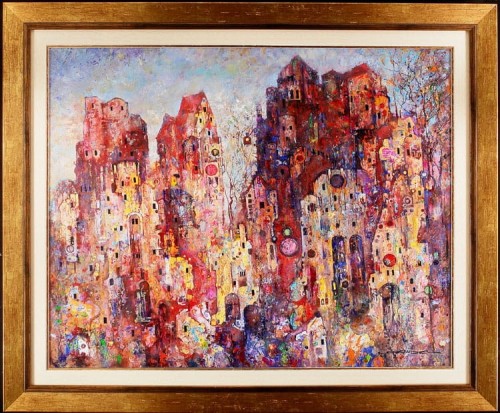 Marek Szmidel_Osada_iluzji_81x65_cm_galeria sztuki Bellotto Warszawa.jpg