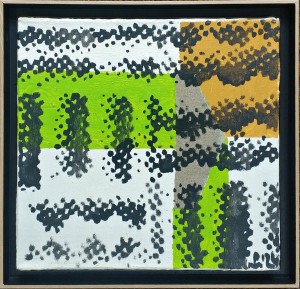 PIOTR MŁODOŻENIEC / OBRAZ / ABSTRAKCJA  ZIELONA