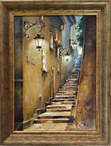 Magdalena Starzycka_Kamienne schodki_widoki z warszawy_galeria sztuki Bellotto Warszawa AAAA.jpg