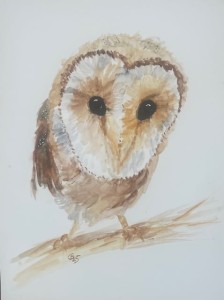 HANNA GRABOWSKA /OBRAZ / SOWA II