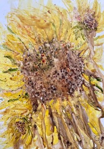 HANNA GRABOWSKA /OBRAZ / SŁONECZNIK