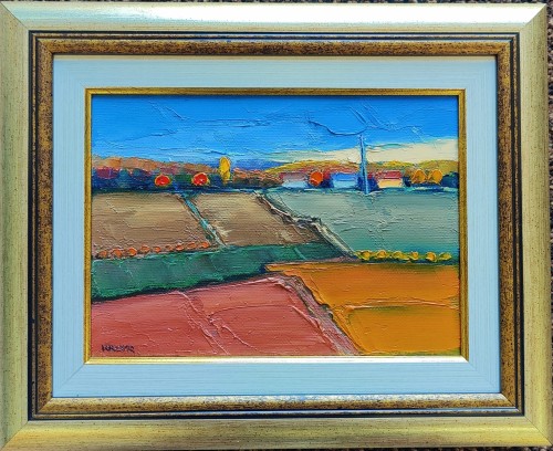 Krzysztof Raczyński Krzyr_pejzaż jesienny_13_18 cm_pejzaż polski_galeria sztuki Bellotto Warszawa.jpg