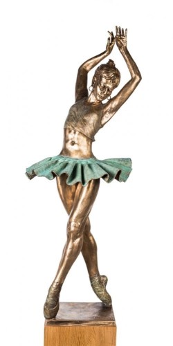Andrzej Szczepaniec_Baletnica_brąz patynowany_124 cm_212 cm z podstawa drewniana_2023 rok_taniec_balet_galeria sztuki Bellotto Warszawa.jpg nnnn.jpg