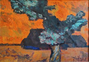 WANDA WEDECKA / OBRAZ / DRZEWO