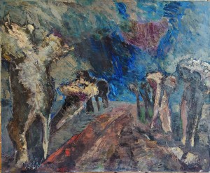 WANDA WEDECKA / OBRAZ / ZAPOMNIANA DROGA