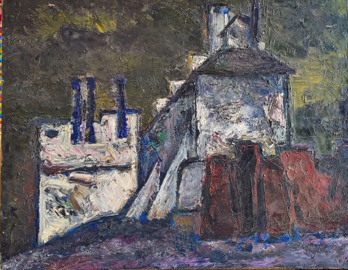 Wanda Wedecka_nokturn_50 x 63 cm_lata 60 XX wieku_sztuka XX wieku_galeria sztuki Bellotto Warszawa.jpg