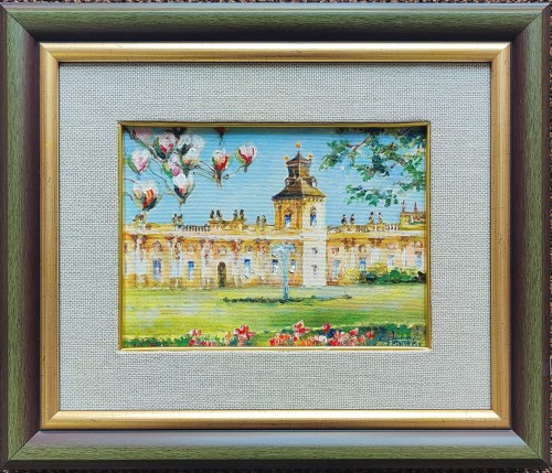 Magdalena Starzycka_widoki z warszawy_Wilanów_18 x 24 cm_galeria sztuki Bellotto Warszawa.jpg