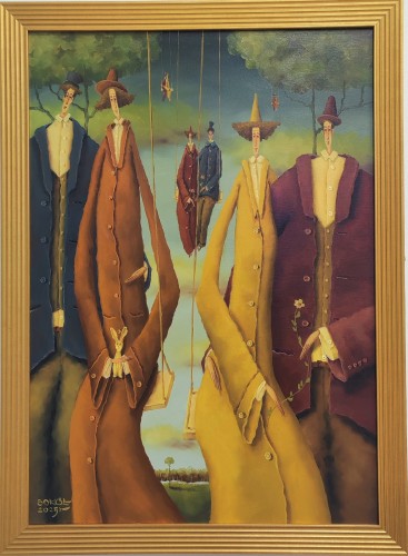 Leszek Sokół_obraz olejny_pierwszy dzień wiosny_2025_92 x 65 cm_galeria sztuki Bellotto Warszawa.jpg