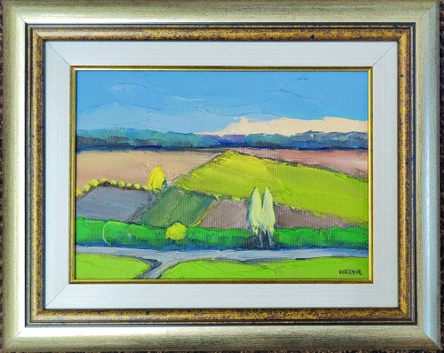 Krzysztof Raczyński Krzyr_Pejzaż wiosenny_pejzaż polski_galeria sztuki Bellotto Warszawa.jpg nnn.jpg