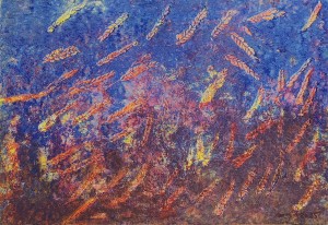 MAREK JAROMSKI / OBRAZ/ ZACHÓD SŁOŃCA