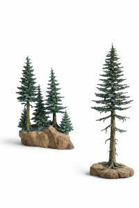 ANDRZEJ SZCZEPANIEC / RZEŹBA / DUŻY ŚWIERK